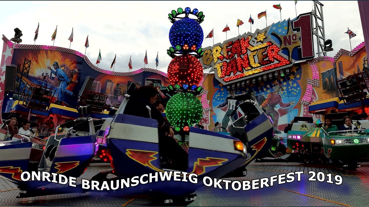 BREAK DANCER NO 1 BRAUNSCHWEIG OKTOBERFEST 2019 FRANZELIUS KIRMES ONRIDE KERMIS FUNFAIR 2019 KIRMES