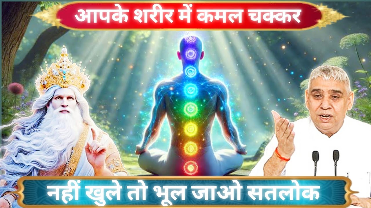 aapke sharir ke Kamal chakar nahin khule to satlok bhul jao sant Rampal Ji Maharaj 😱😱