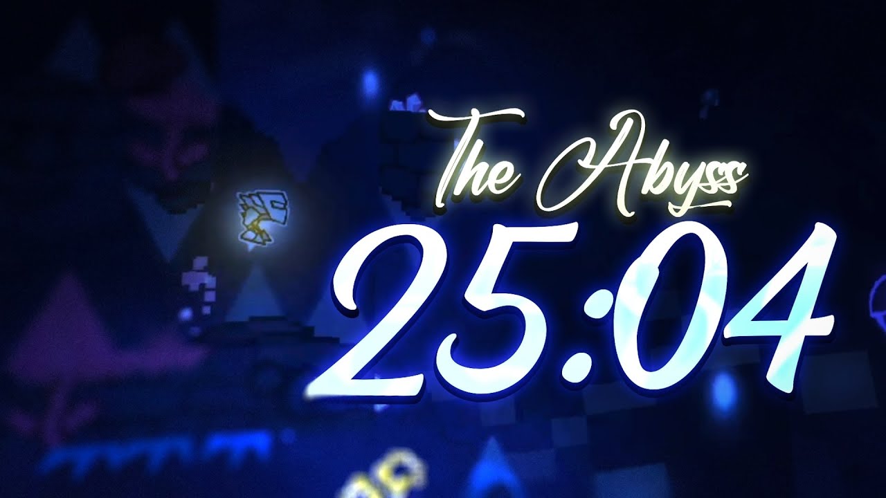 The Abyss Speedrun 25:04.441 (Extreme Demon) | Lutz127