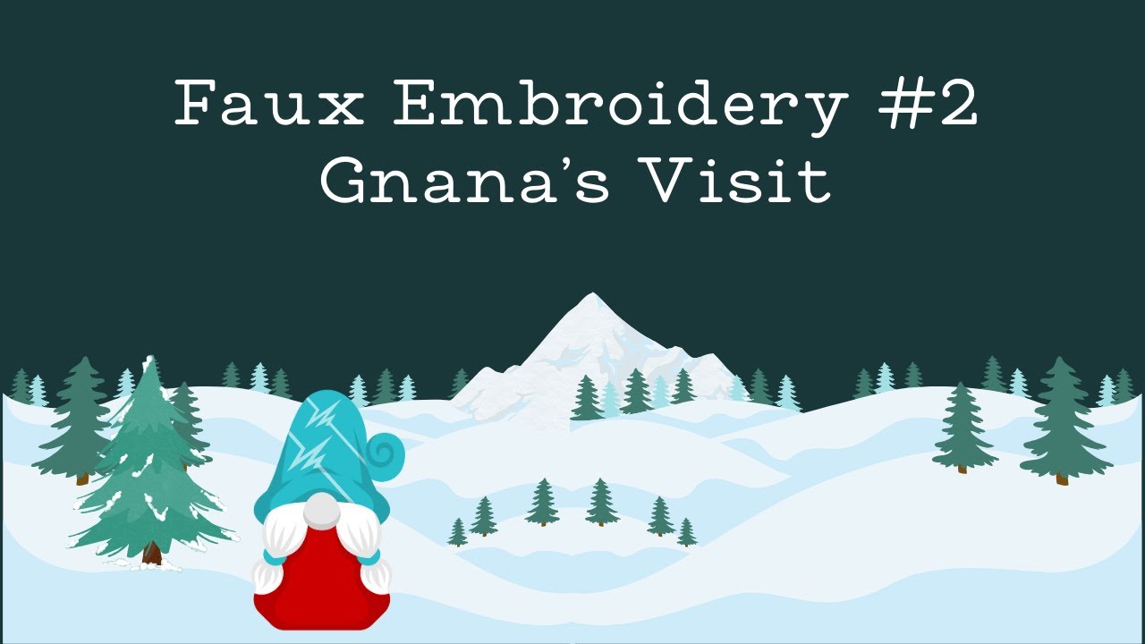 Gnana's slipped stitch embellishments with a deep dive on 