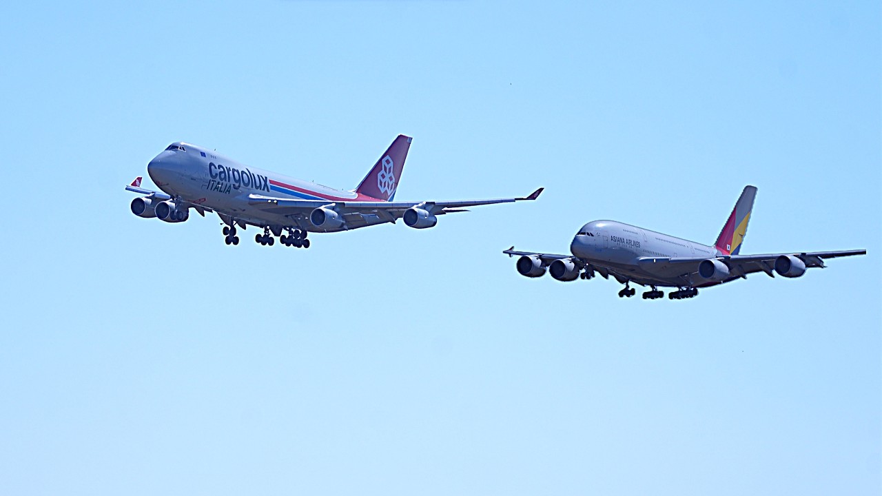 King of the Skies vs Queen | Powerful Crosswind Takeoff & Landing | Morning Action | NARITA|