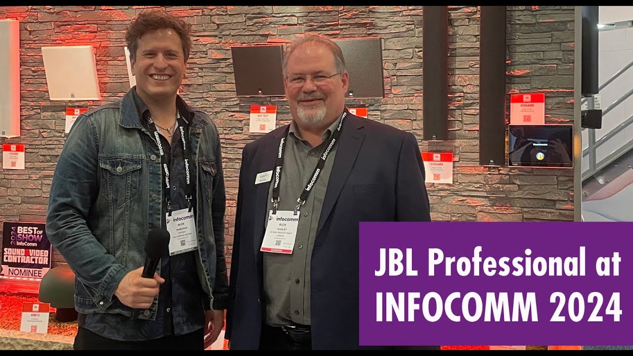 Introducing JBL Professional's New PSB-2 SoundBar | InfoComm 2024