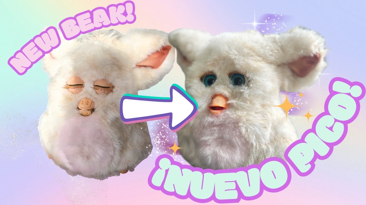 Cambio de pico 💖 Refurbishing Furby 2005/2006 · BEAK 🟠