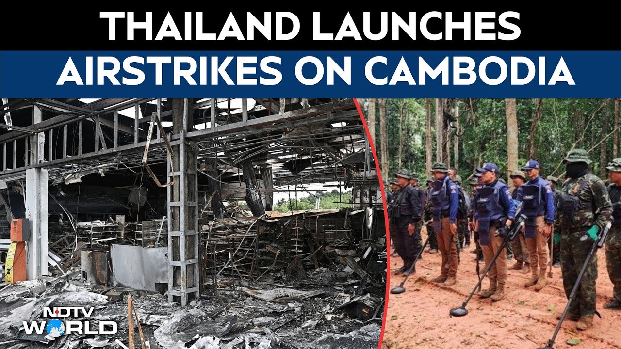 Thailand Airstrikes | Thai Soldier Killed, Many Injured As New Clashes Break Out On Cambodia Border