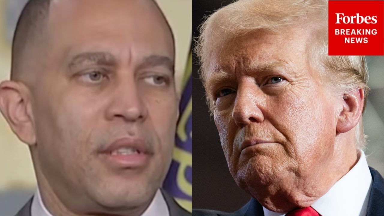 'They Don't Give A Damn About Making Life Better': Jeffries Excoriates GOP Over Iran War, ICE
