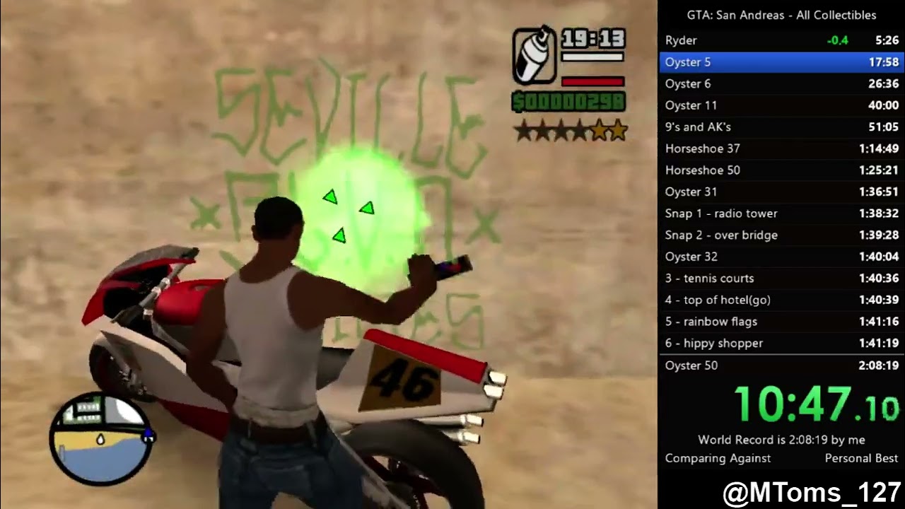 All collectibles PB (2:07:39, WR at time of recording)