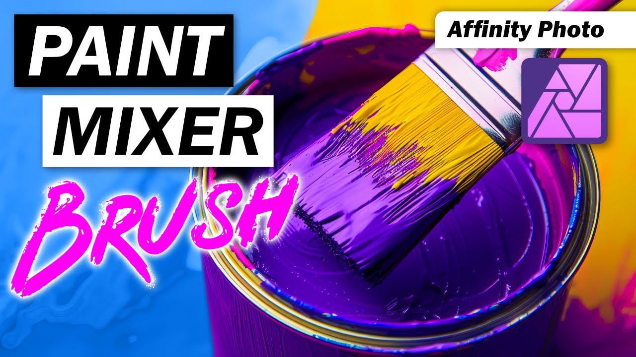 Кисть Paint Mixer — Учебное пособие для Affinity Photo