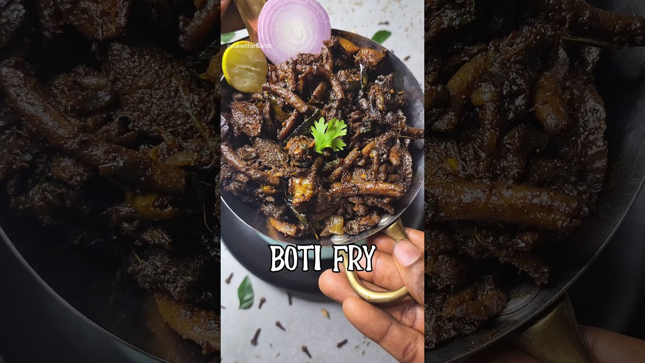 Boti fry.#botifry #botirecipe #cookwithsrikanth #recipe #foodie #cookingshorts #easyrecipe #food