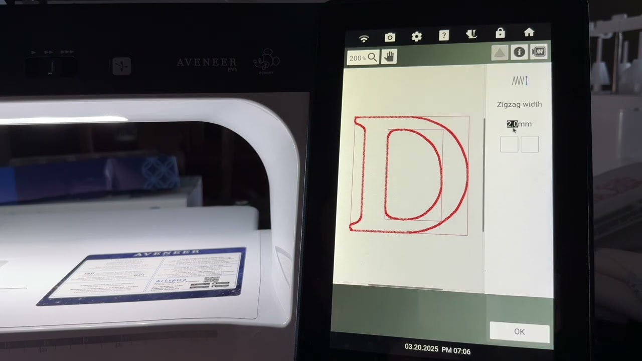 Create Large Letters with the Aveneer