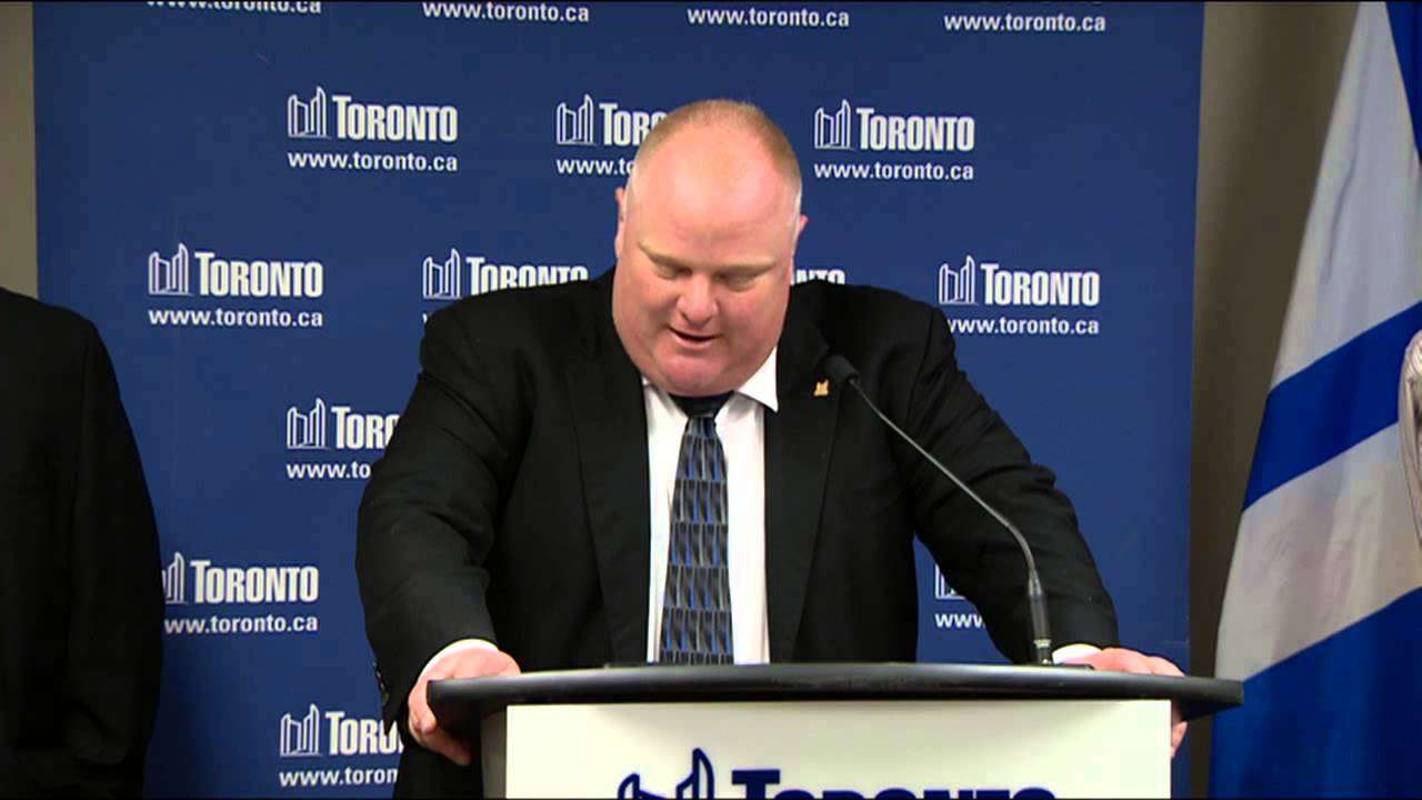 Toronto Mayor Speaks