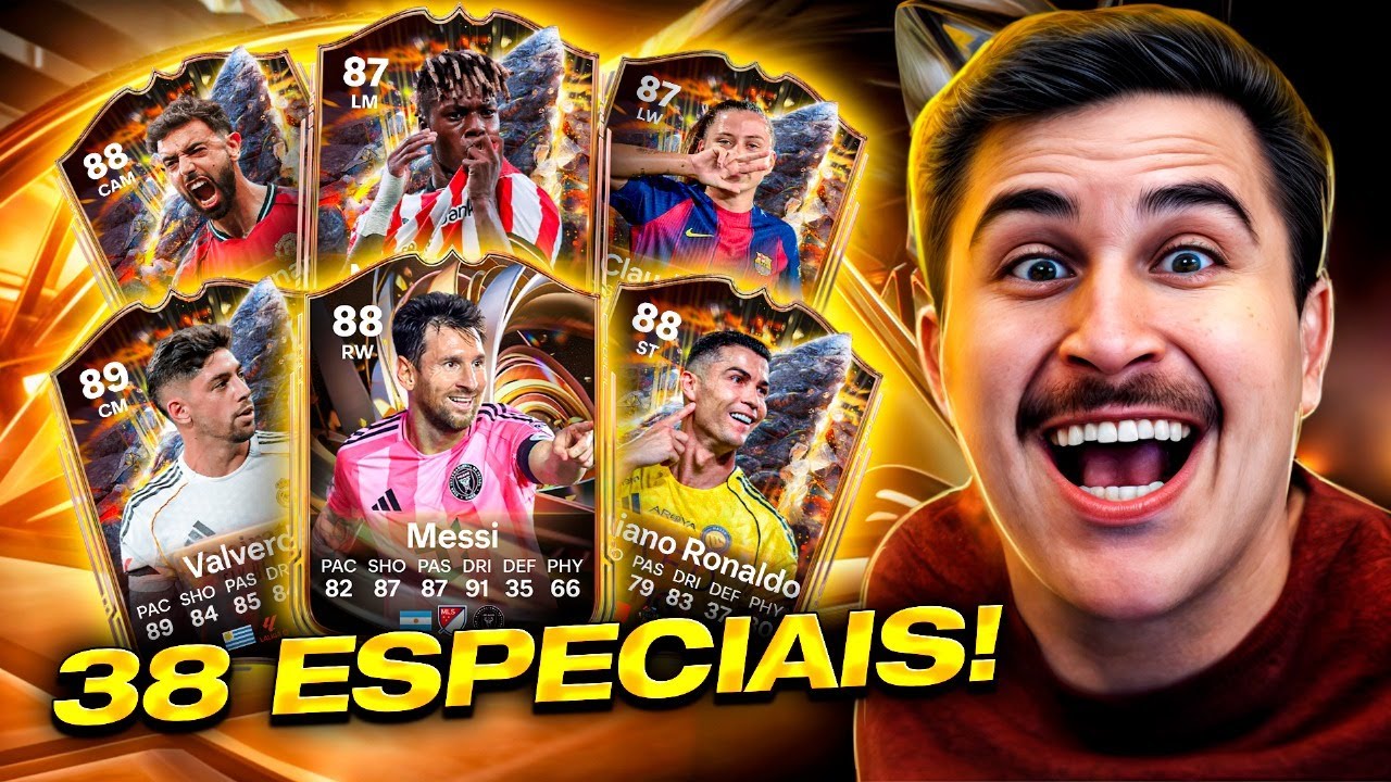 TIREI 38 CARTAS ESPECIAIS NO NOVO DME DO FC 26 E CONSEGUI VÁRIAS BÊNÇÃOS!