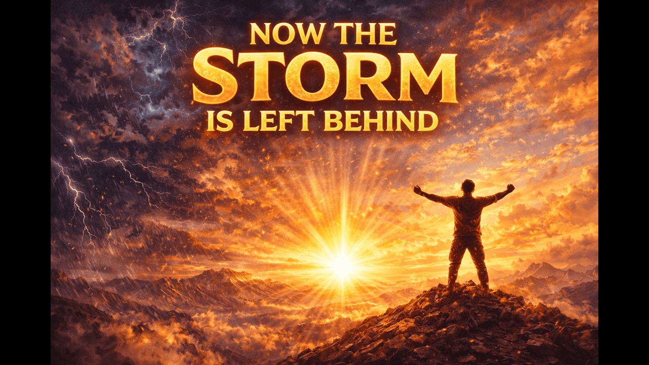 NOW THE STORM IS LEFT BEHIND - MOTIVATION MUSIC