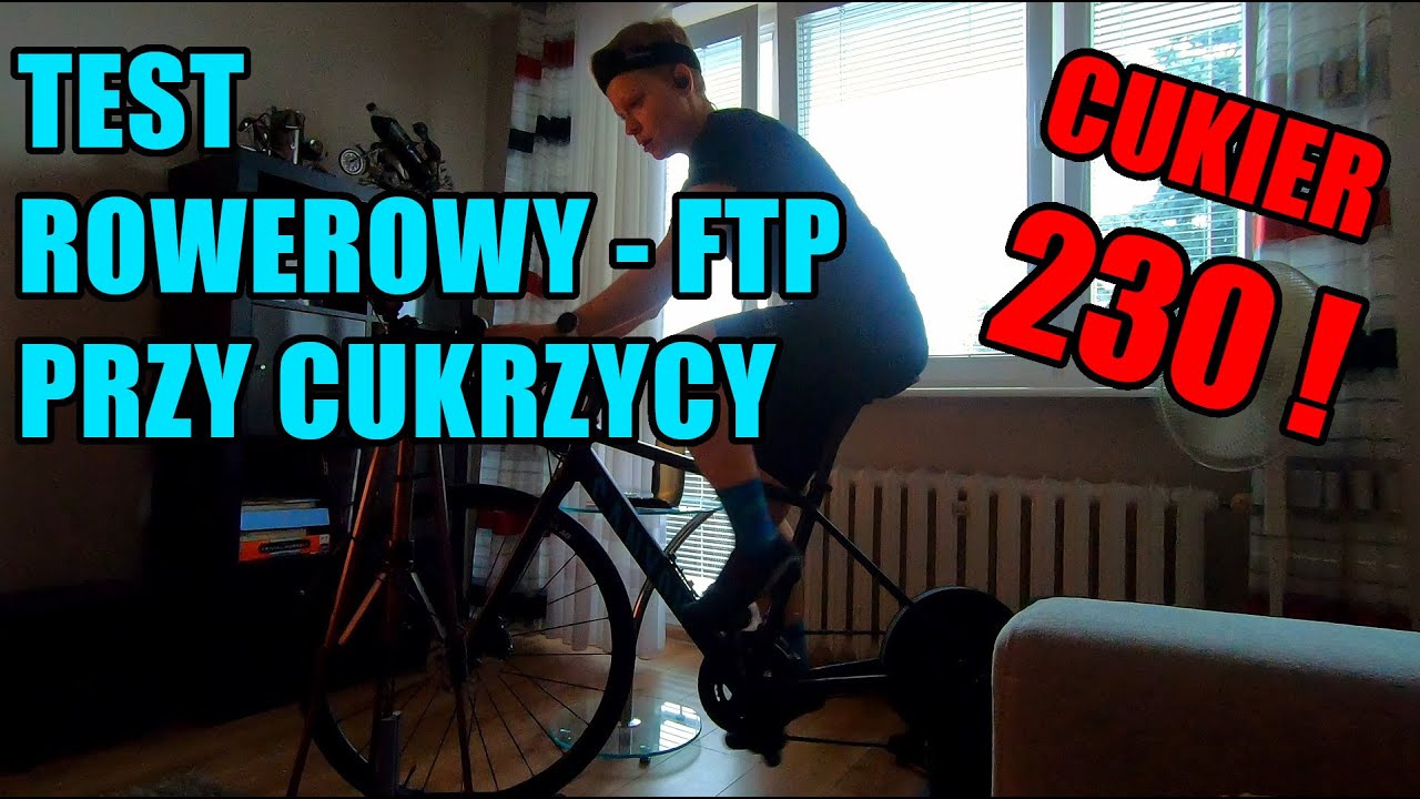 Test FTP 🚲 - rzeź i dla mnie i dla cukrzycy