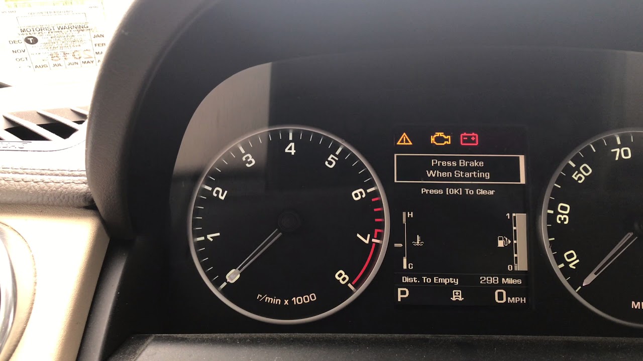 2016 LAND ROBER LR4 SERVICE LIGHT RESET