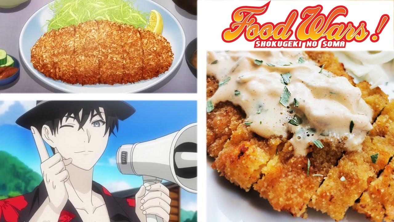 Das knusprigste Schnitzel das ihr jemals essen werdet - Food Wars