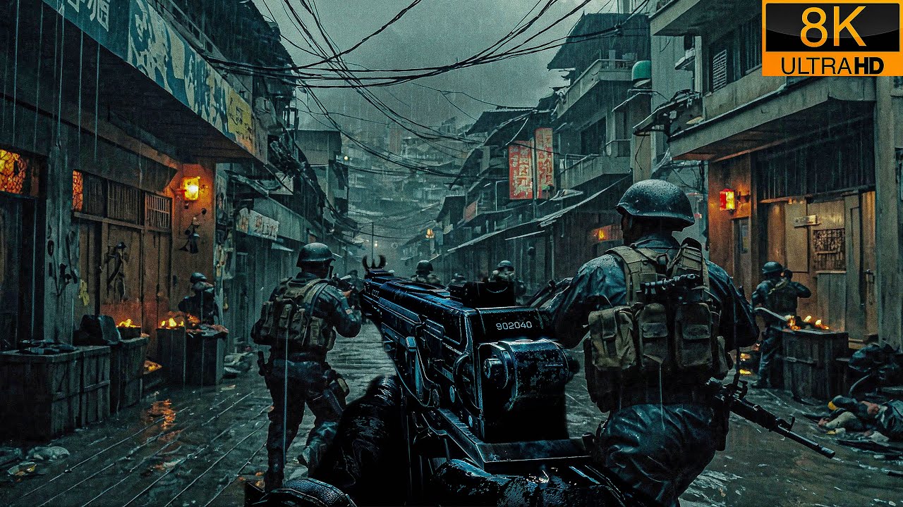 Kowloon City , Hong Kong 1968｜The Nova 6 Scientist｜Call of Duty Black Ops｜8K