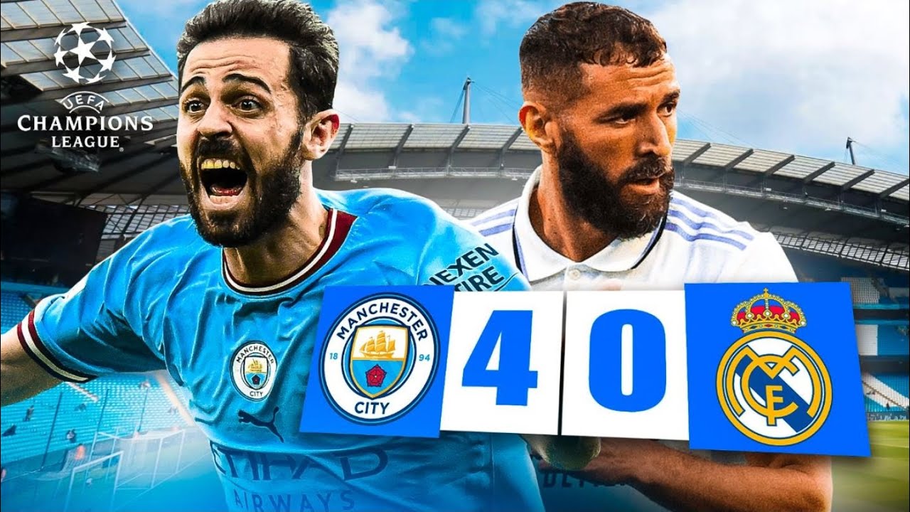 ⚽️ UN MAN CITY IMPRESSIONANT SURCLASSE LE REAL !
