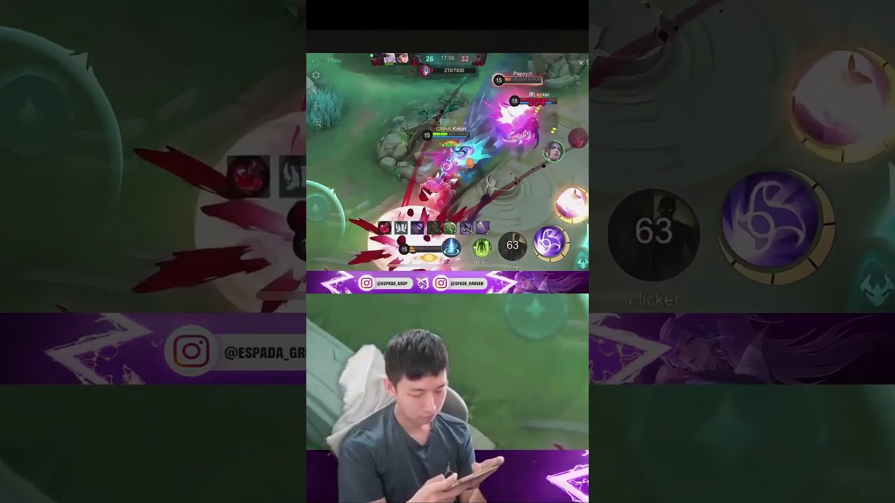 Outplay outplay tipis #spade #spadehansen #hansen #mlbb #karrie