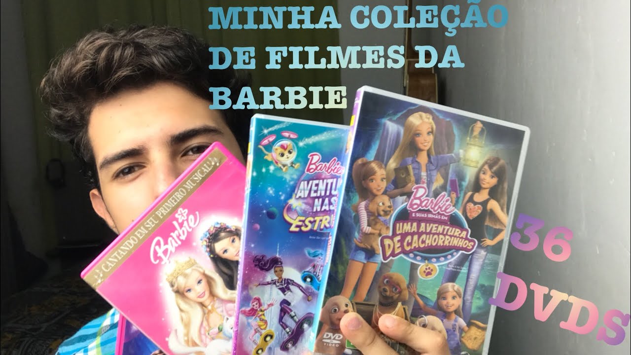Minha Coleção de Filmes (DVDs) da Barbie