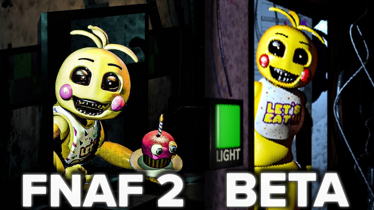 This BETA Version Of FNAF 2 Has Doors…