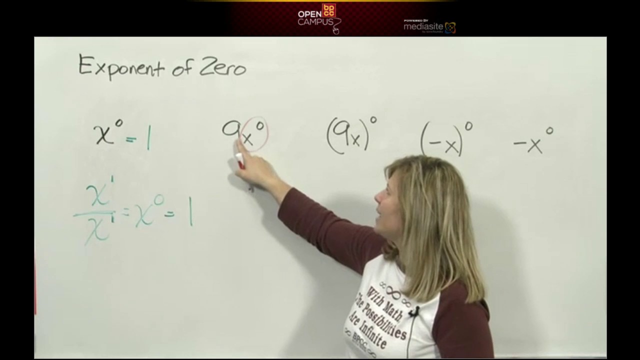 Module 22 3B Exponent of Zero