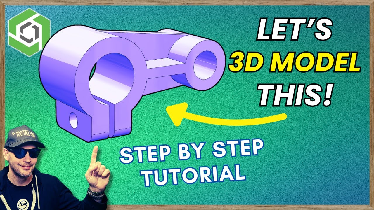 Onshape TIPS and TRICKS!  Plastic Part Tutorial - CLAMP SLIDE