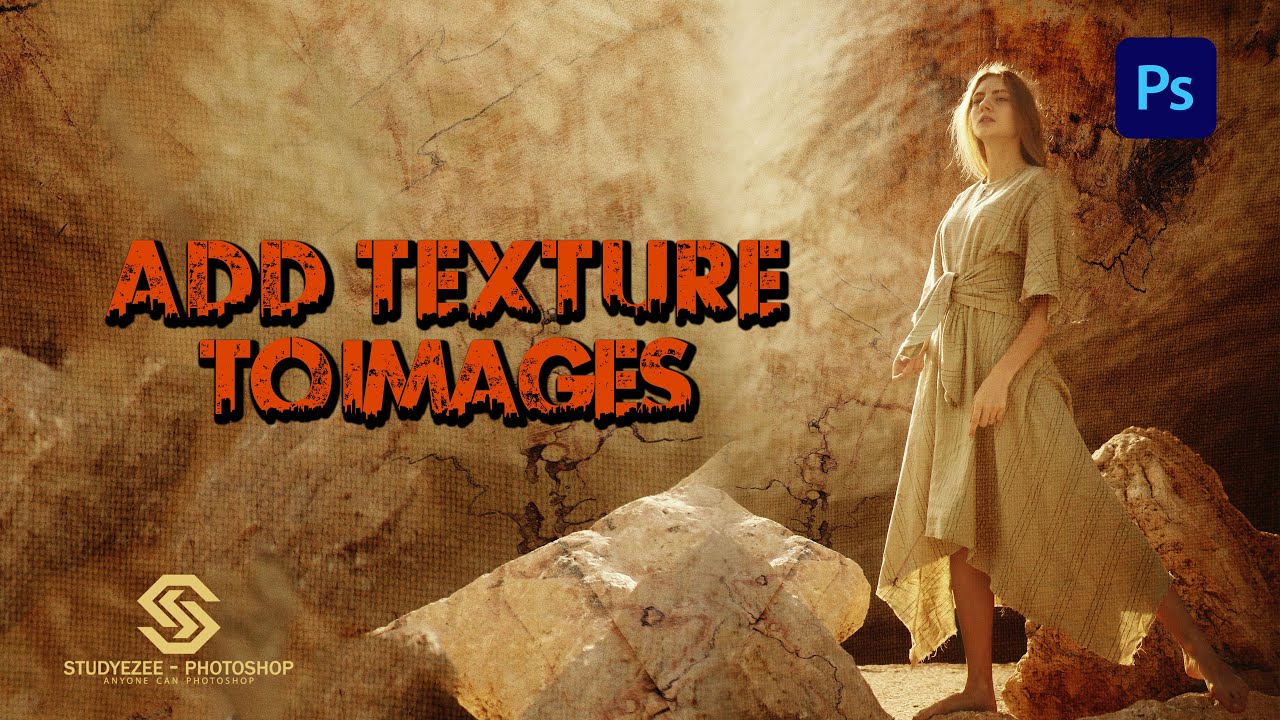 Add Texture to Images in Photoshop | Photoshop 2021 | photoshop special effects | texture overlay