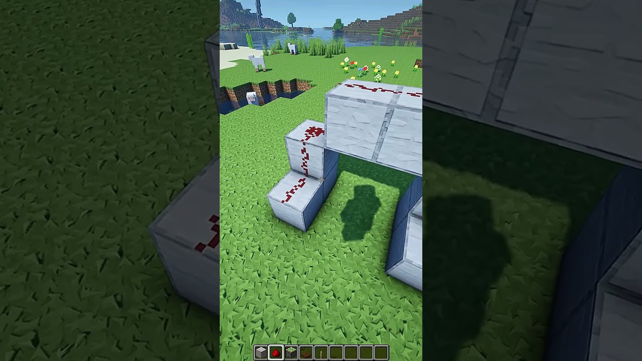 Minecraft Redstone Gate💀