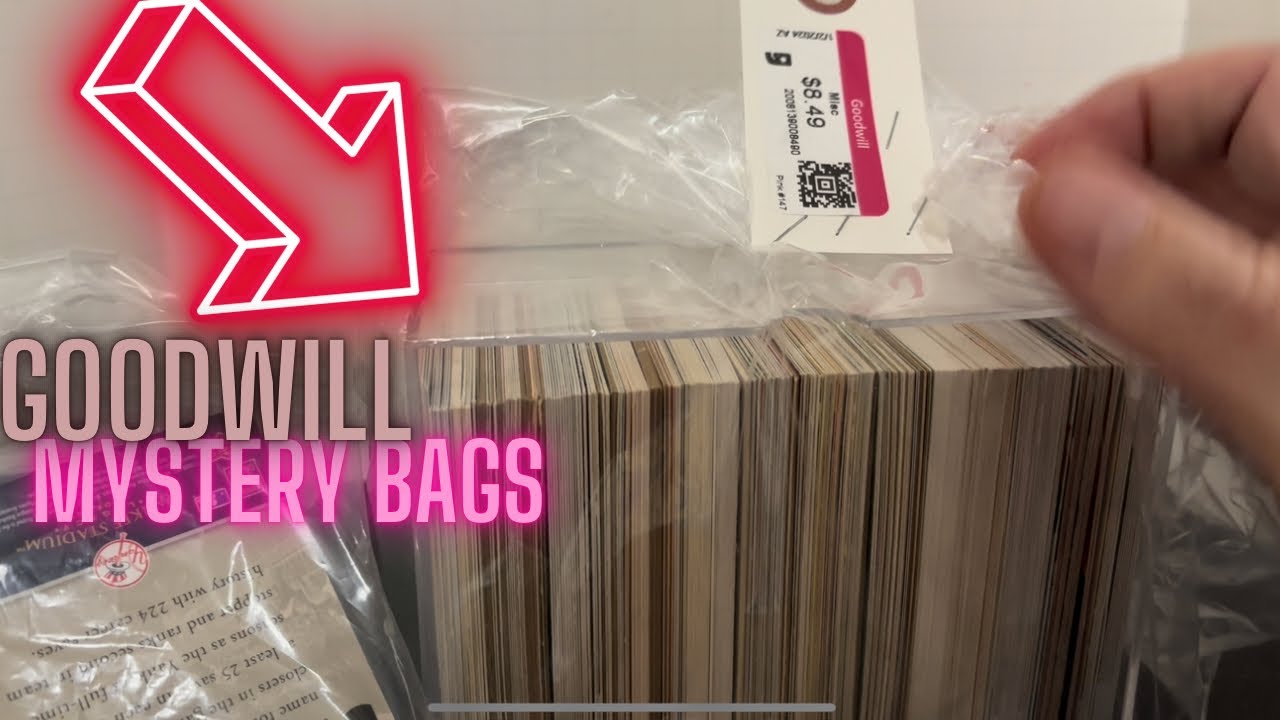 Загадочные пакеты со спортивными карточками, найденные в Goodwill