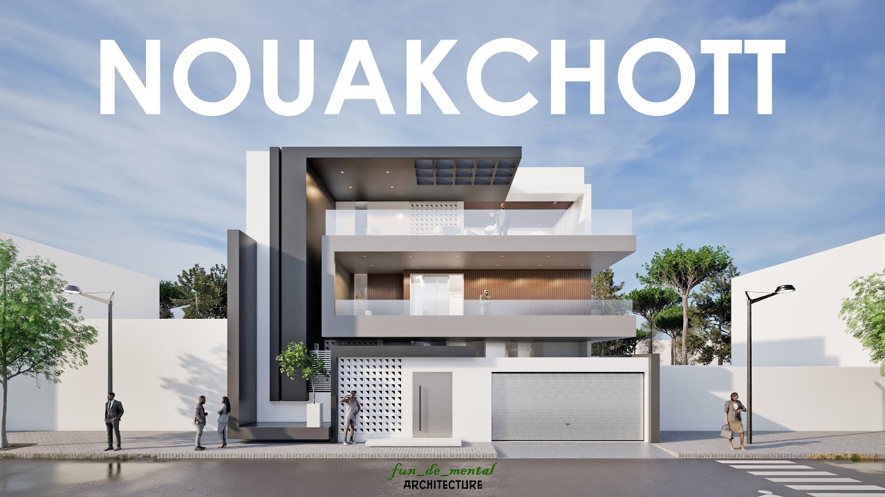 RESIDENCE BOULAYE - NOUAKCHOTT, MAURITANIE #architecture #mauritanie #nouakchott #construction
