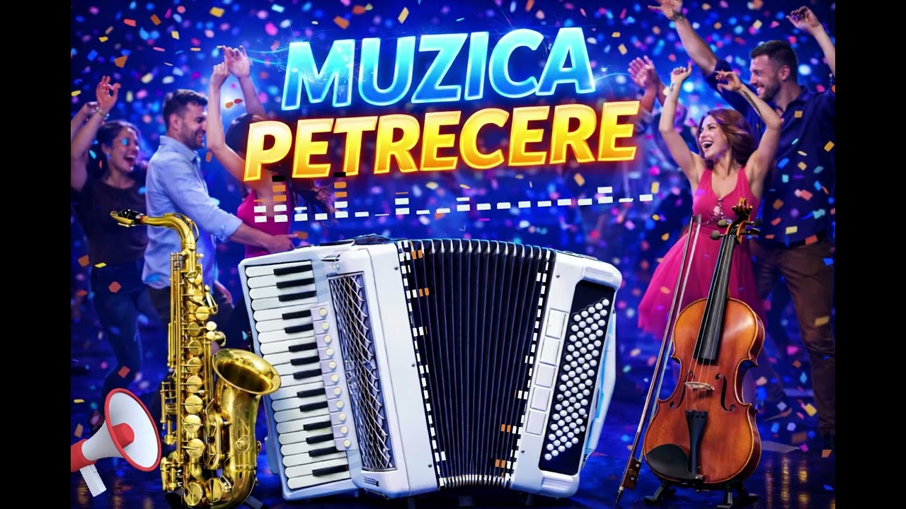 Sarbe Program Muzica de Petrecere🪗Colaj Acordeon - Instrumental de nunta - Hore Joc