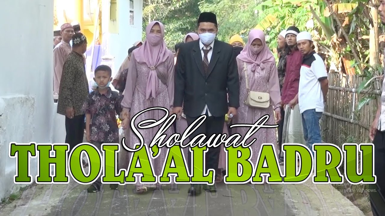 Welcoming the Prospective Groom ‼️ Accompanied by the Thola'al Badru Prayer # Sundanese Customs