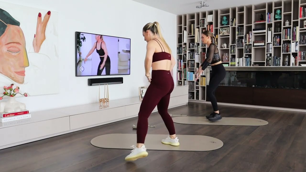 Tréning Shape App: Dominika Cibulková & Mária Čírová