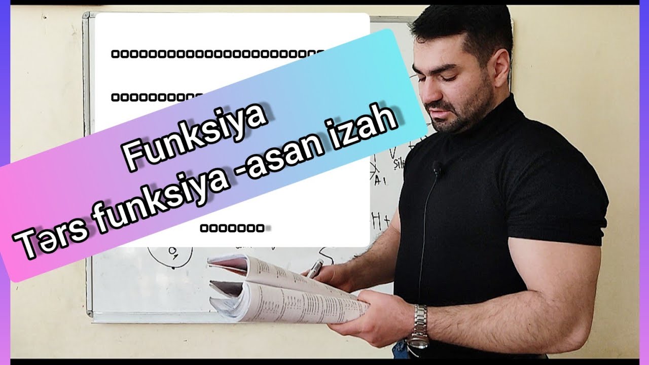 ☑️🔥👉Funksiya-tərs funksiya-asan dərs izahı #riyaziyyat #maths #funksiya