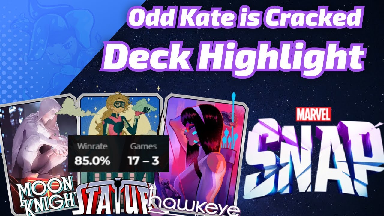 Kate Bishop Odd Stature Moon Knight is my BEST BREW in a long time | Marvel SNAP Deck Highlight