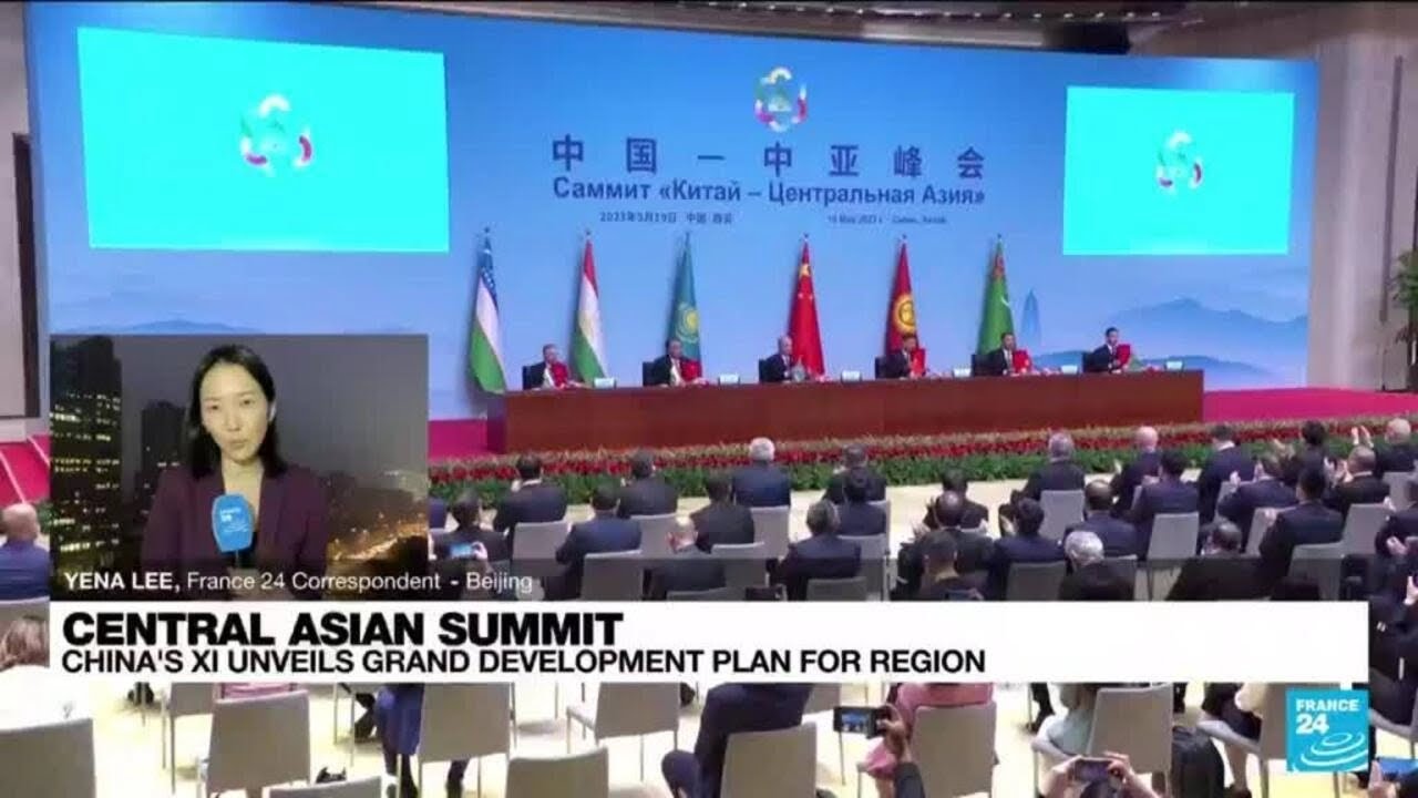 China's Xi unveils grand development plan for Central Asia &bull; FRANCE 24 English