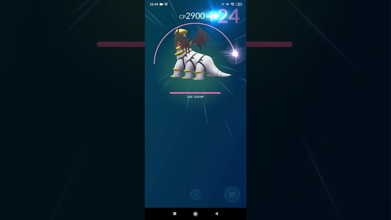 Maksowanie Giratiny Altered pod Master League w Pokemon GO!