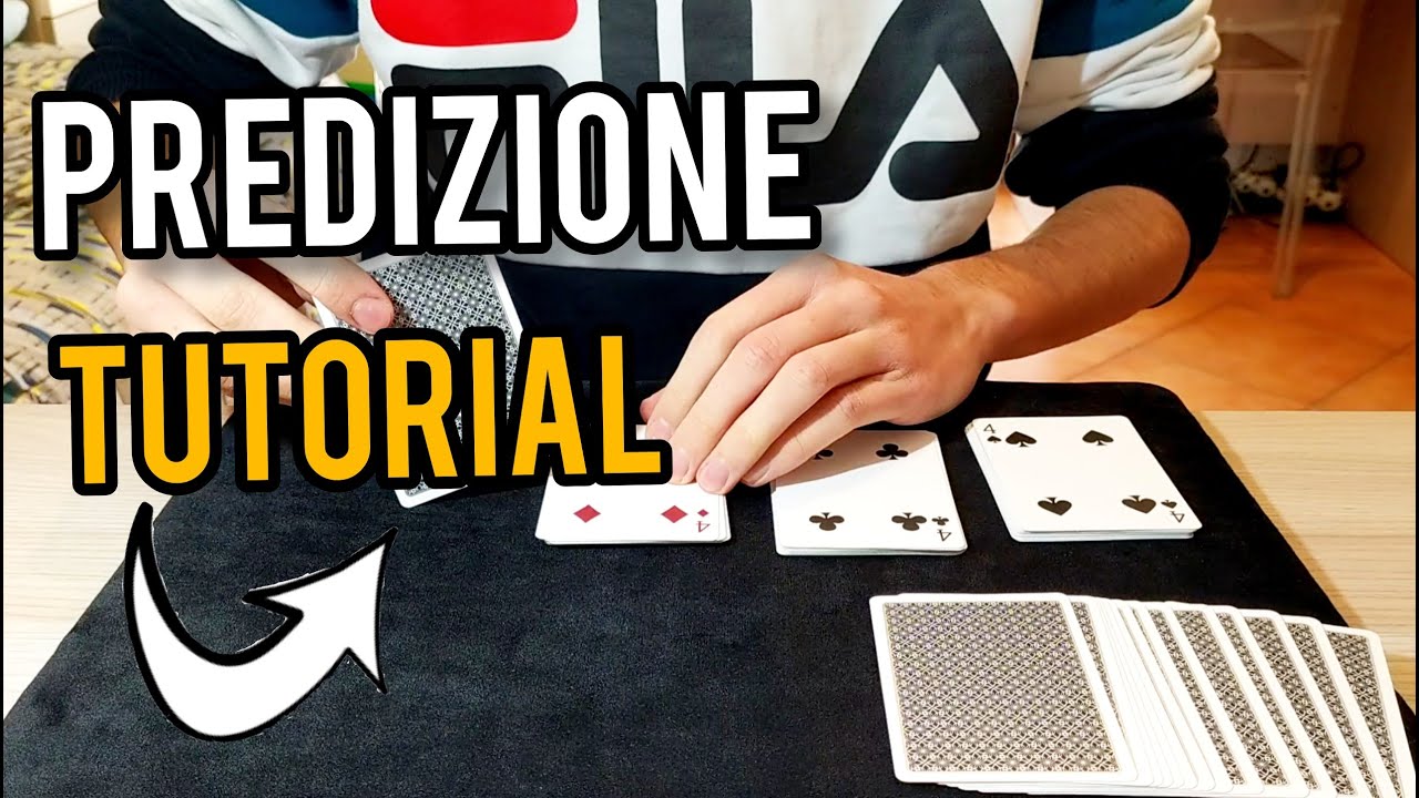 TUTORIAL magia CON PREDIZIONE SUPER SEMPLICE!!!