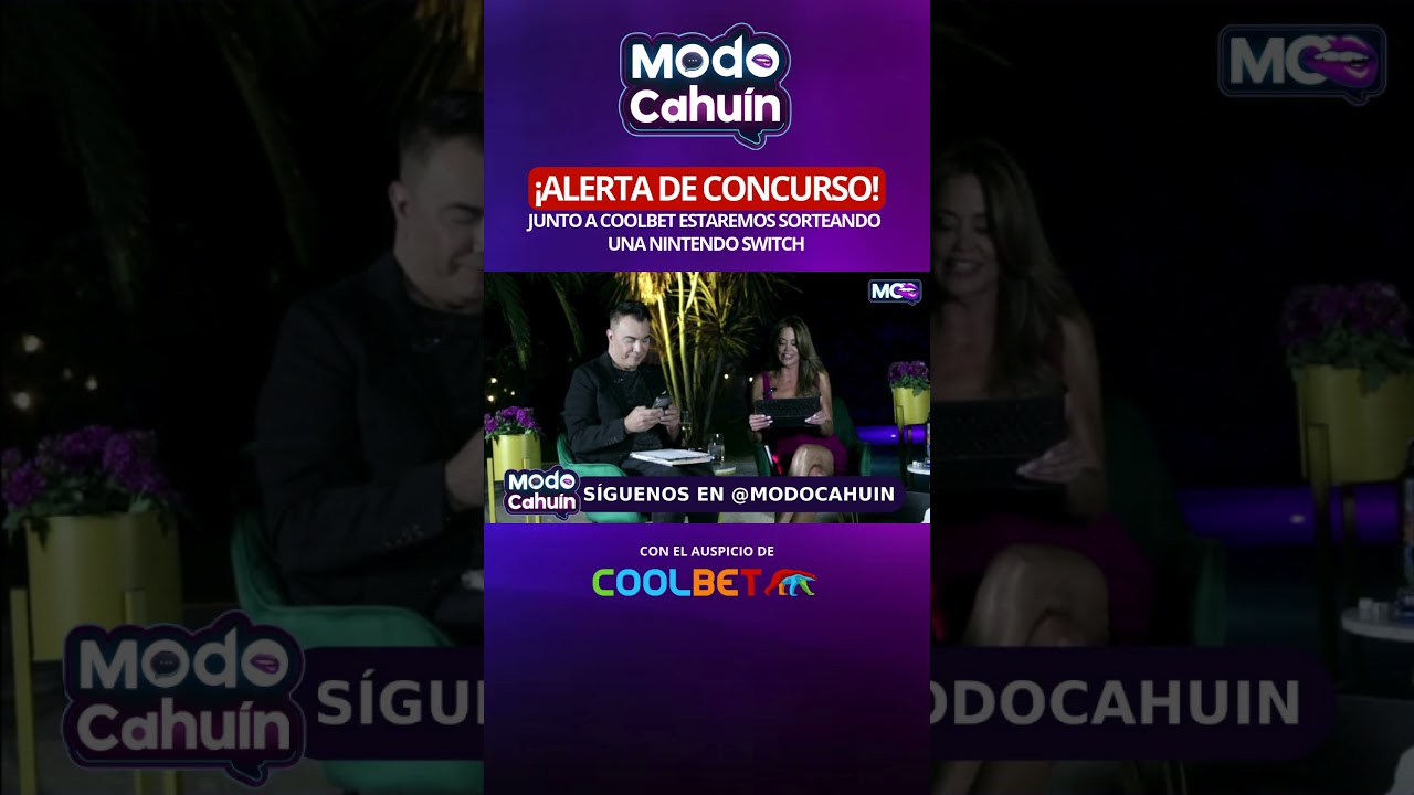 &iexcl;Alerta de Sorteo! 🚨🚨👀 Se viene Nintendo Switch en #ModoCahu&iacute;n 🎮