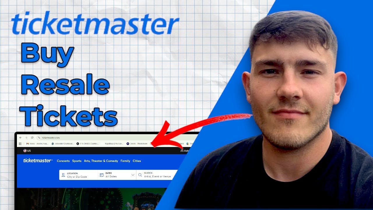 Как купить билеты на перепродажу на Ticketmaster (руководство 2025 года)
