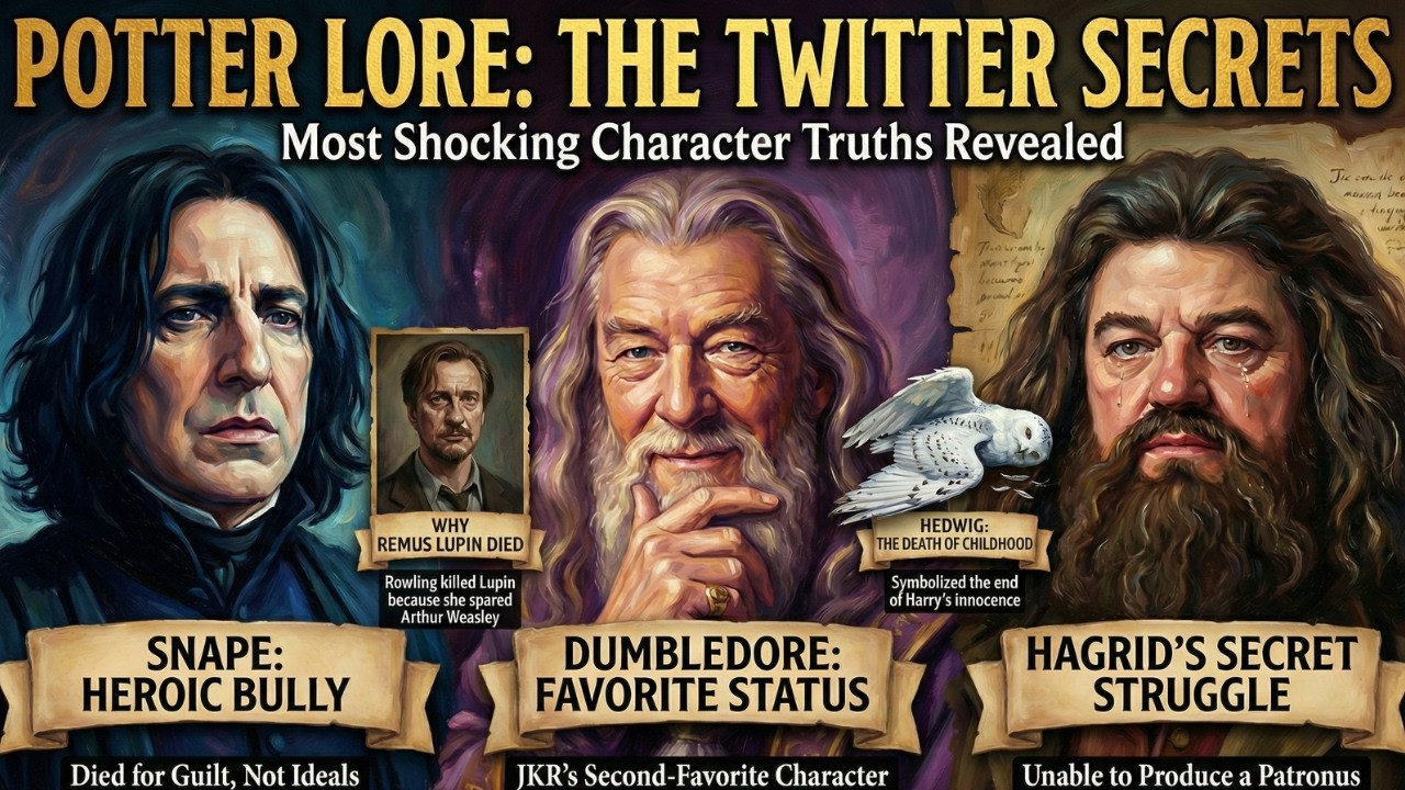 Snape's Final Secret: The Truth JK Rowling Only Revealed on Twitter