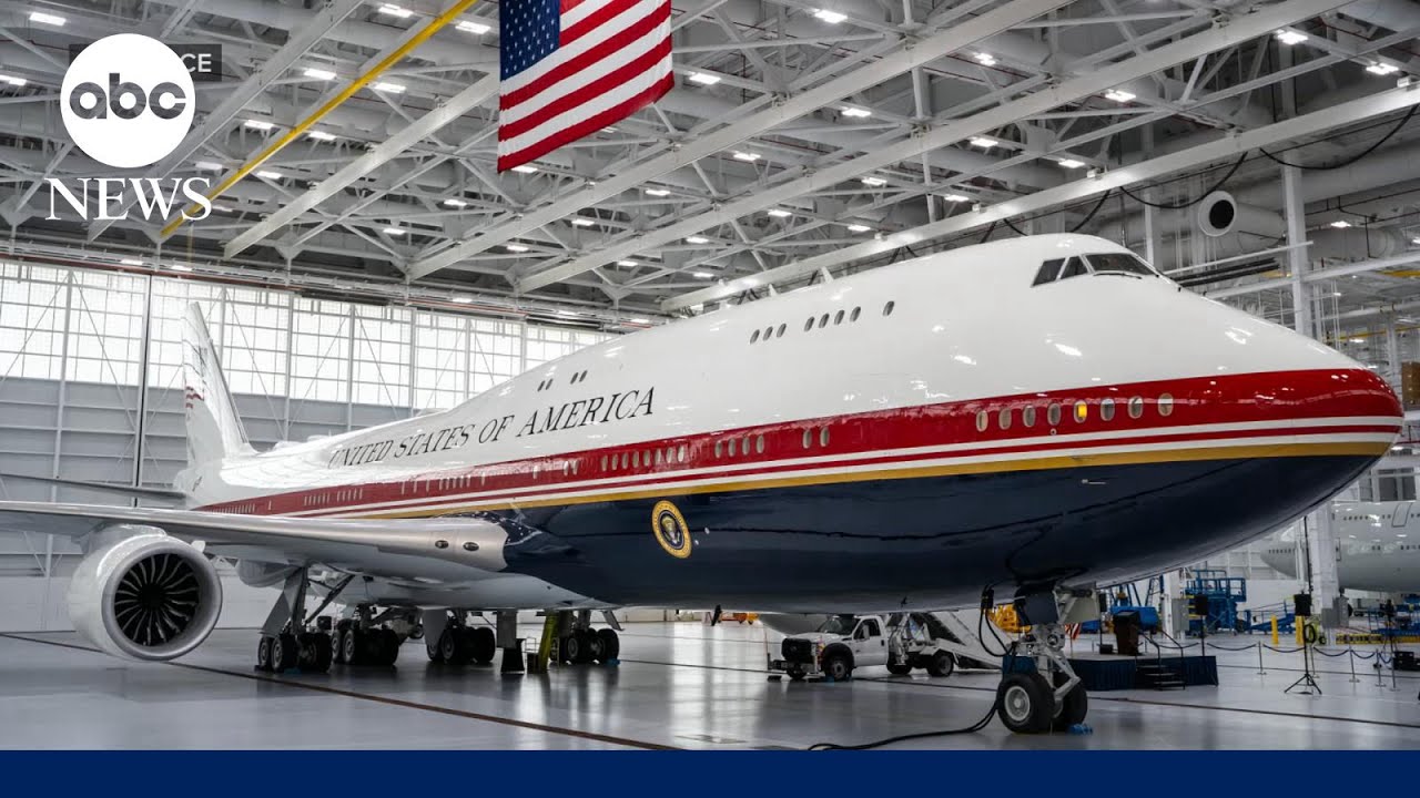 Трамп представил подаренный Катаром Boeing 747, который станет новым &laquo;бортом номер один&raquo;