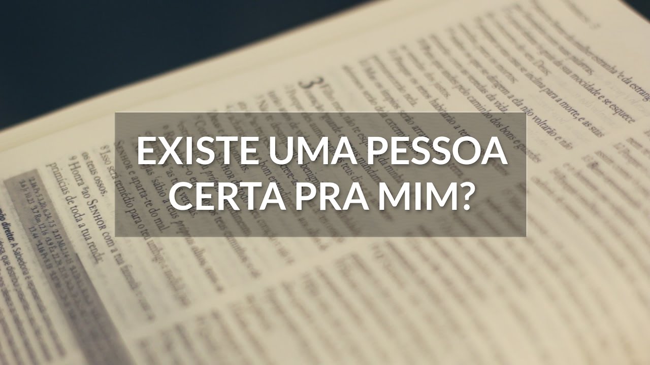 Existe uma PESSOA CERTA pra mim? - SAMUEL VAGNER