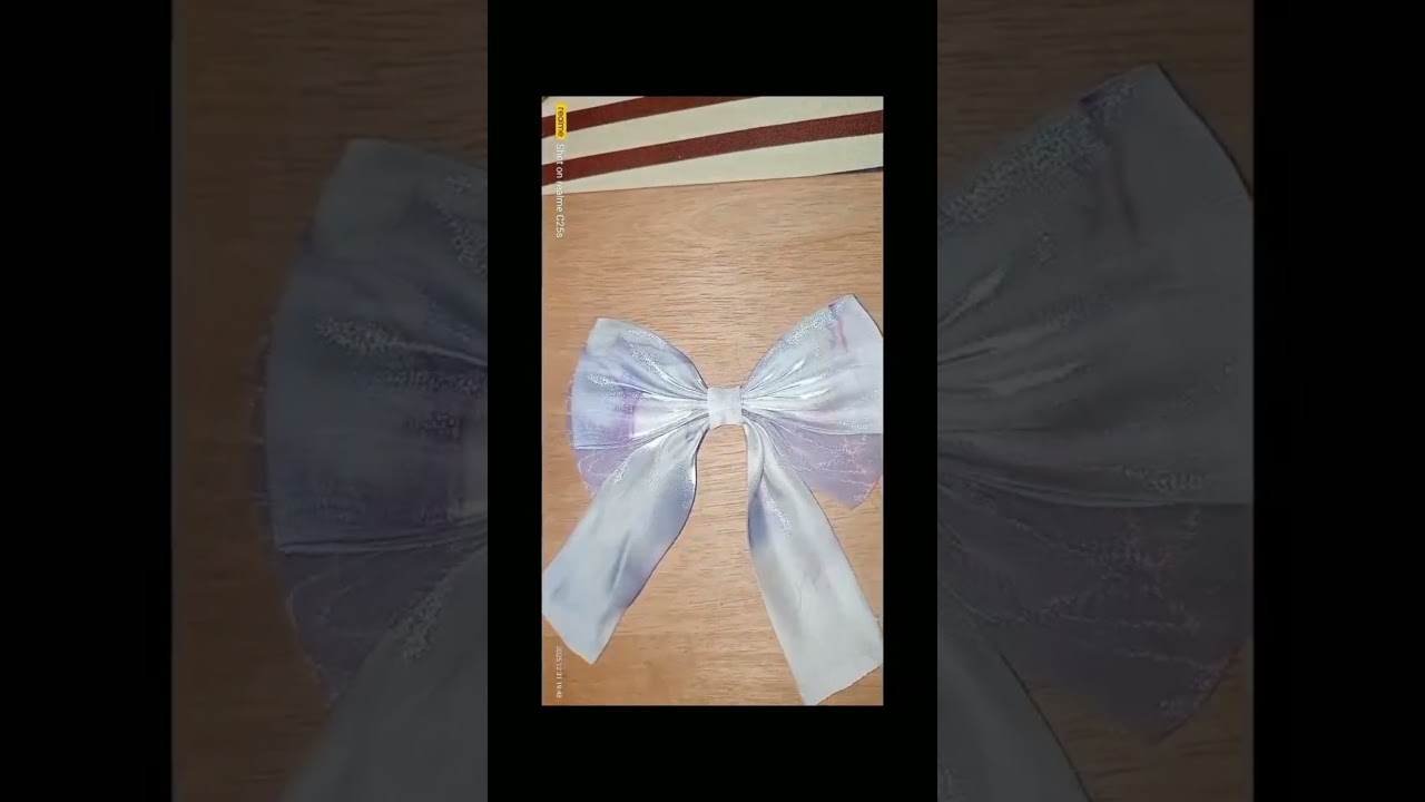 How to make Aesthetic Hair bows at home 🎀 Easy Tutorial 