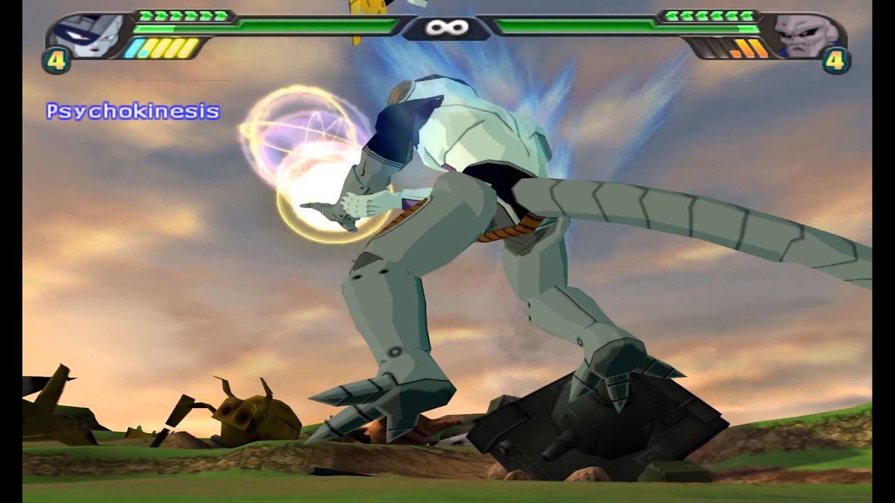 Mecha Frieza vs Evil Buu
