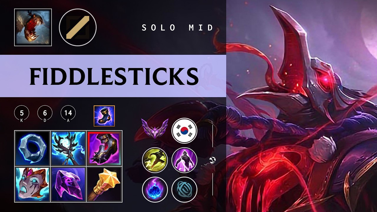 Fiddlesticks Mid vs Lux - KR Master Patch 26.04