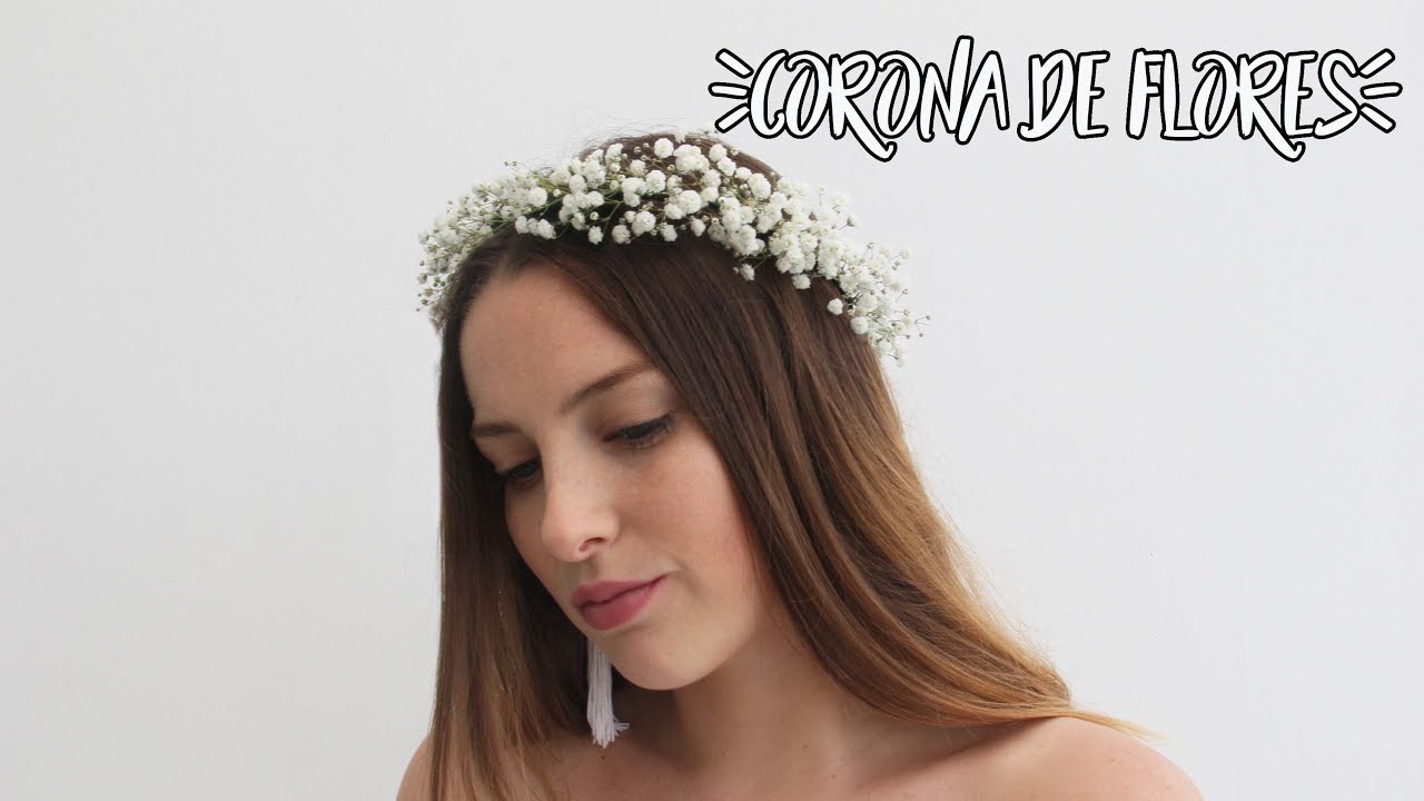 LA CORONA QUE USÉ EN MI BODA / DIY : CORONA DE FLORES