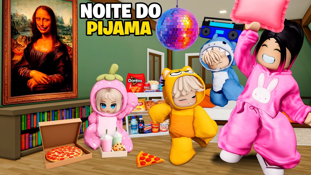 ERA PARA SER UMA FESTA DO PIJAMA NA FAZENDA DO BROOKHAVEN MAS O PIOR ACONTECEU!