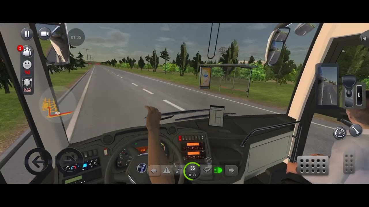 বিপজ্জনক রাস্তায় বাস ড্রাইভ! | Extreme Bus Driving Skills 🚌