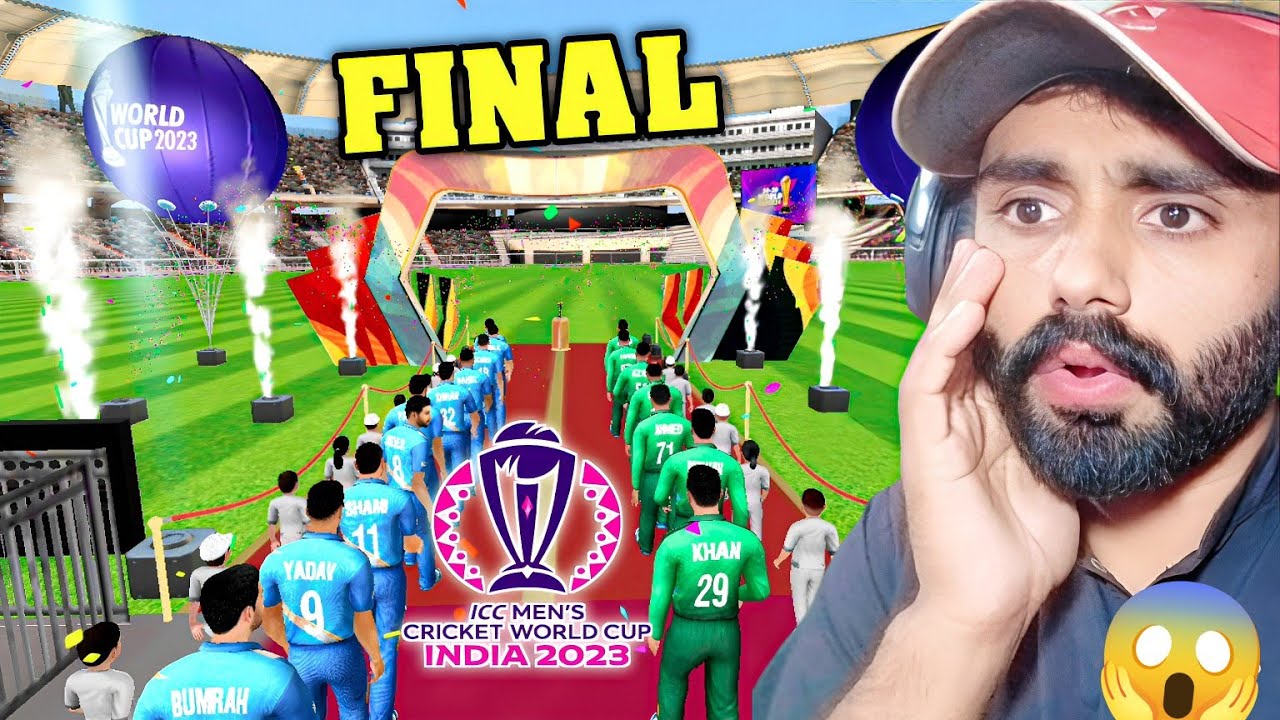 RIVALRY IN FINAL😱PAKISTAN VS INDIA ODI WORLD CUP 23 WCC3 GANEPLAY IN HINDI URDU